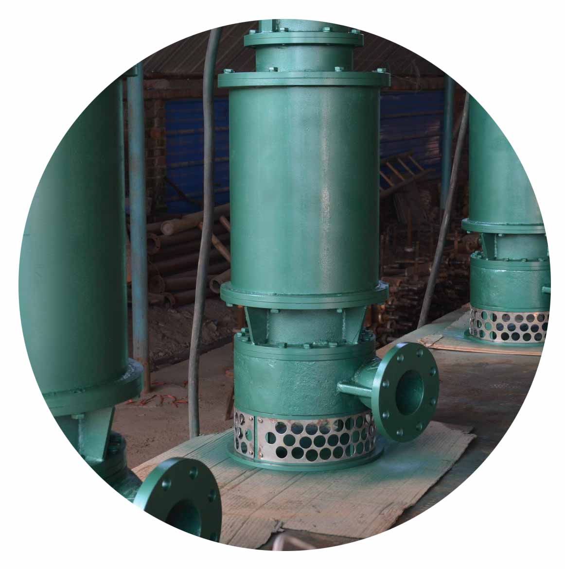 广州某水泵厂产品防锈使用VPCI-377水性防锈剂