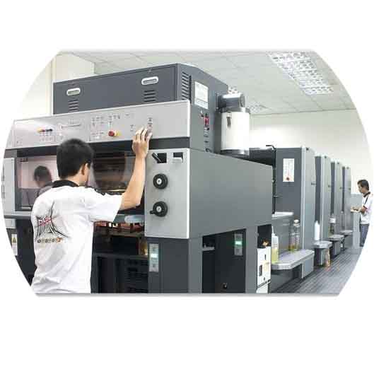 深圳某印刷设备公司机器出口防锈使用VPCI-329防锈油和VPCI-137防锈绵