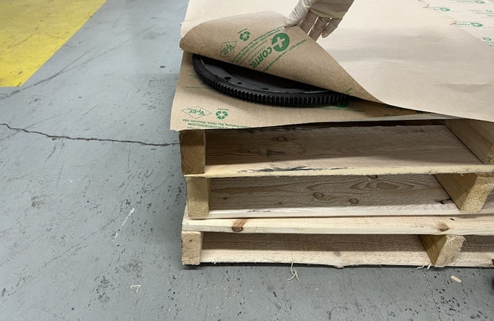 VPCI-146双面防锈纸简化了防腐蚀保护